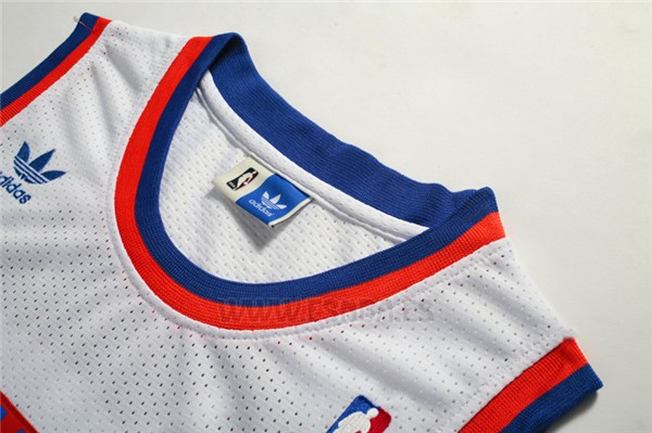 Camiseta New York Knicks Patrick Ewing #33 Retro Blanco